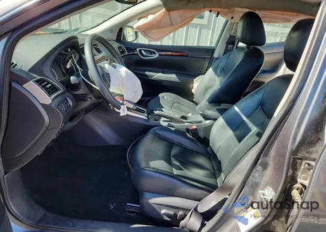 2016 Nissan Sentra S из США, поврежденный, VIN 3N1AB7AP8GY250642
